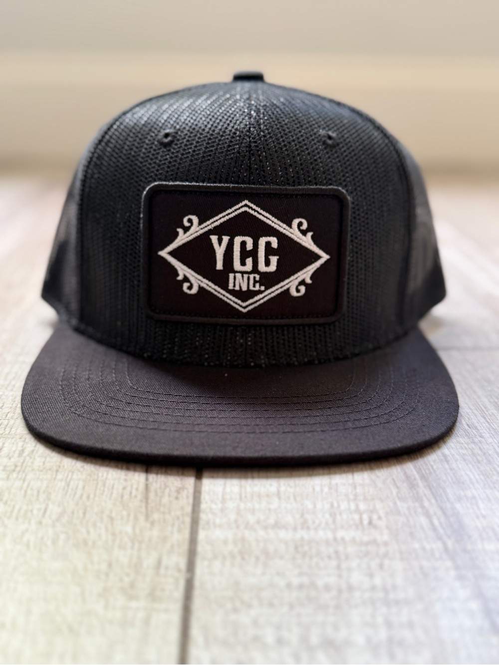 Limited Edition YCG Inc. Black Trucker Hat - 22 of 100